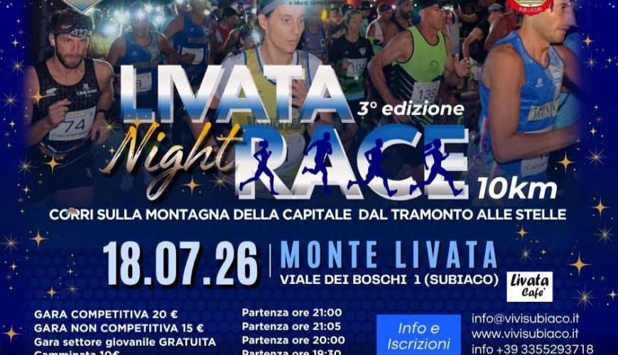 Livata Night Race – 18 luglio 2026